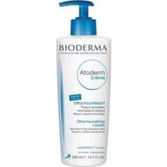 BIODERMA ATODERM Perfume Creme Cuidado Familiar Frasco doseador de 500ml