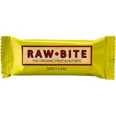 Barra orgânica da mordida crua da cal picante 50g