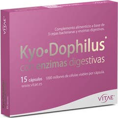 Vitae Kyodophilus com enzimas digestivas 15caps