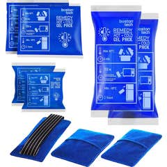 Boston Tech Remedy Bolsa de Gel Frio e Calor com Capa Multiposição 6 unid