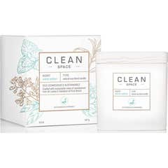 Clean Space Warm Cotton Vela Perfumada 227 g
