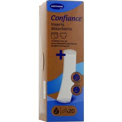 Hartmann Confiance Pensos Absorventes 20 unid.