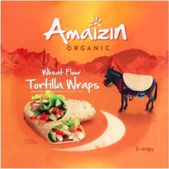 Amaizin Wrap Tortilhas Trigo Eco 6x40g