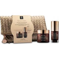 Saco de Sanita Apivita Creme Ligeiro Abelha Rainha 50ml + Contorno dos Olhos 15ml