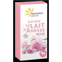Fleurance Nature Savon Lait Anesse Rose 100g Fleurance Nature,