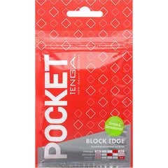 Tenga Pocket Block Edge Masturbador 1ud