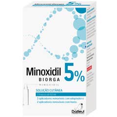 Bailleul Minoxidil Biorga Minoxidil 50mg/ml Solução 3x60ml