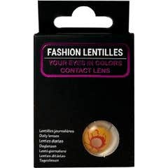 Fashion Lentilles Halloween Virus 1 Unidade