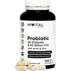 Hivital Foods Probiotic 20 Strain 120caps