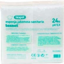 Esponja Texpol 24uds descartáveis com sabão