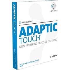 Penso de Silicone Adaptic Touch Não Aderente 7,6x11cm 10uds
