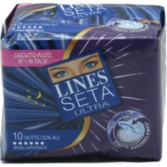 Lines Seta Ultra Noche 10+1uds