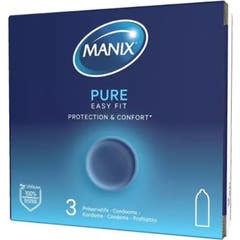Manix Pure Preservativo 3 Unidades