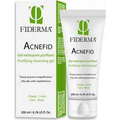 Unika Labs Fiderma Acnefid Gel Limpiador Purificante 200ml