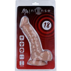 Sr. Dildo Intenso Nº 18 Pénis Realista 19,8x3,2cm 1pc