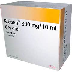 Riopan Magaldrato 800mg/10ml Gel Oral 20 Saquetas