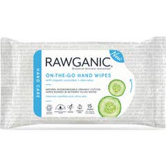 Rawganic Toallita Limpiadora Manos 15uds