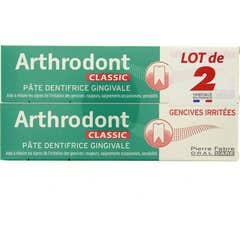 Elgydium Arthrodont Dentifrice Classic 2x75ml