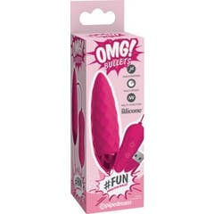 OMG! Bala Vibratória Divertida Pink Luxe 1pc