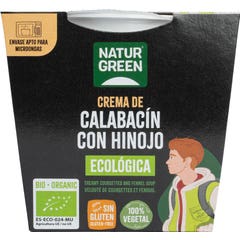 Naturgreen Creme Orgânico De Calabacón E Erva Doce 310 G