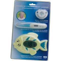 LBS Set Naissance Thermometre 3uts