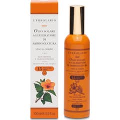 L’Erbolario Óleo Solar Acelerador do Bronzeado SPF15 100 ml