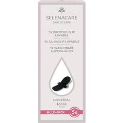 Selenacare Salvaslip Lavable Negro Talla Única 5uds