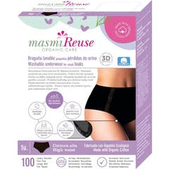 Masmi Cueca para Incontinência Cintura Alta Tamanho XL