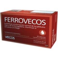 Vecos Nucoceutical Ferrovecos 30 Cápsulas Vecos Nucoceutical,