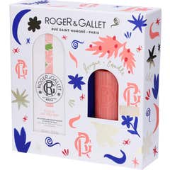 Roger & Gallet Fleur de Figuier Coffret Água Perfumada + Vela