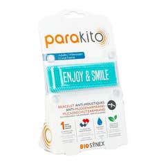 Para'Kito Pulseira Mosquitos Junior 3+ Enjoy & Smile 1 Unidade