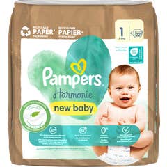 Pampers Harmonie New Baby Fraldas Tamanho 1 22 Unidades