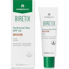 Biretix Hydramat Day Spf30 Fluido Cor 50ml