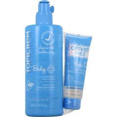 Topicrem Baby Loção Ultra-Hidratante 500ml + Gel Limpeza 75ml