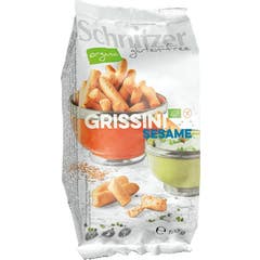 Schnitzer Palitos Grissini Sésamo Sin Gluten Bio 100g