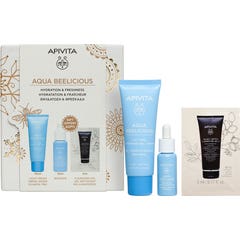 Apivita Pack Aqua Beelicius Light Hydrating Gel 40ml + Booster Gift 10ml + Cleansing Gel 5ml
