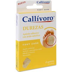 Callivoro Durezas Apósito de Tejido 7,2x5cm 2uds