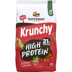 Barnhouse Muesli Krunchy Morango Rico Proteínas Bio 450 g