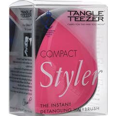 Tangle Teezer Escova Compact Preto Rosa 1 Unidade