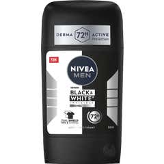 Nivea Men Black & White Invisible Original Desodorizante em Stick 50 ml