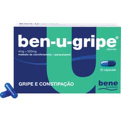 Bene Farmacêutica Ben-U-Gripe 4mg + 500mg 16caps