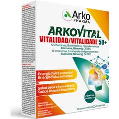 Arkopharma Arkovital Vitalidade 50+ 30comp