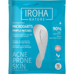 Iroha Acne Prone Skin Patches Espinhas Ácido Salicíl 12 Unidades