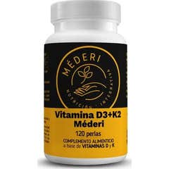 Mederi Vitamina D3 + K2 120 Pérolas Mederi Vitamina D3 + K2 120 Pérolas
