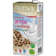 Monsoy Arroz Vegetal Bebe Arroz Avelã Bio 1L