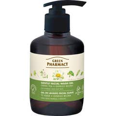 Green Pharmacy Gel Limpeza Suave Chá Verde Ginkgo Biloba 270 ml