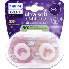 Philips Avent Chupeta Ultra Soft Night Mix 1 unid.