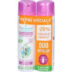 Puressentiel Repelente de Piolhos Spray 2x75 ml