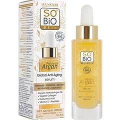 So'Bio Étic Sérum Facial Antiedad Global Argán 30ml