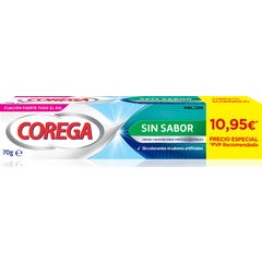 Corega® Creme Fixador Sem Sabor 70g